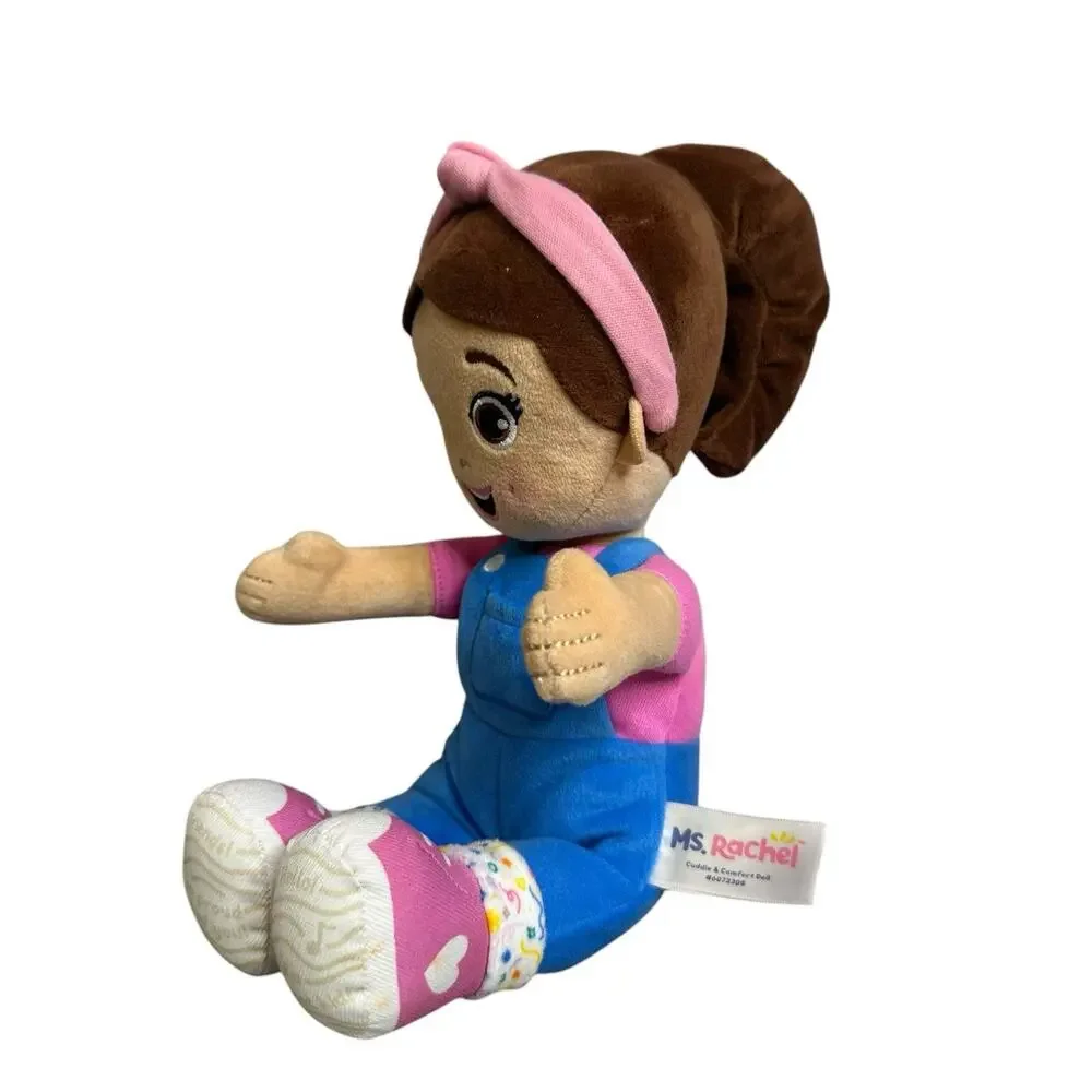 Ms. Rachel Cuddle And Comfort Doll Miss Mrs. Soft Genuine Plush Educational Toy